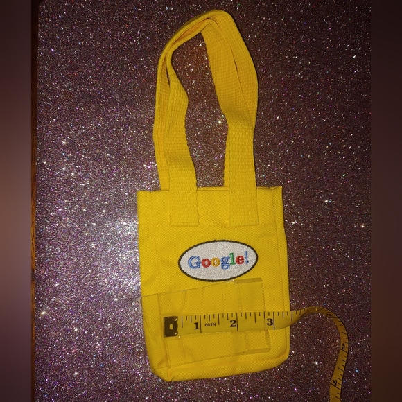 Yellow Google Store 25th Birthday Pixel Phone Tote - Picture 4 of 7